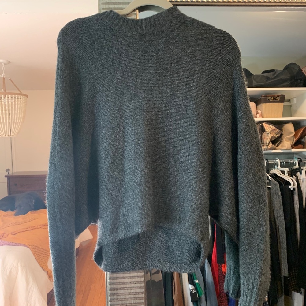 Bat sleeve sweater